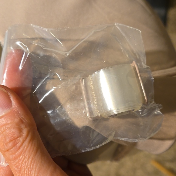 Felina Strapless Bra, NWT 36DD, clear center gore - Picture 4 of 4